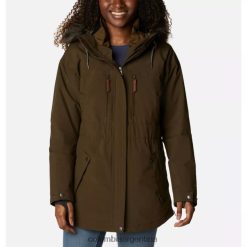 Columbia chaqueta payton pass interchange para mujer verde oliva/negro sherpa columbia DV66DP10150 sherpa negro verde oliva