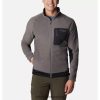 Columbia Chaqueta polar Columbia City gris/negro para hombre Titan Pass 2.0 II DV66DP7759 ciudad gris negro