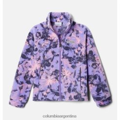 Columbia chaqueta polar estampada benton springs ii para niña paisley violeta aurelian columbia DV66DP892 paisley púrpura aureliano