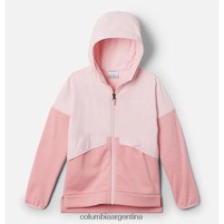 Columbia chaqueta polar out-shield dry con cremallera completa para niña rosa satinado/rosa satinado heather columbia DV66DP8344 rosa satinado rosa satinado jaspeado