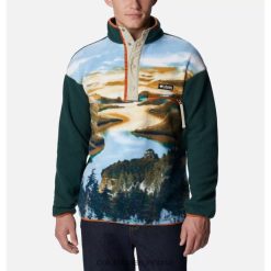 Columbia Columbia Brand Helvetia Half Snap polar cálido estampado CRG cobre para hombre DV66DP2468 impresión crg de cobre cálido