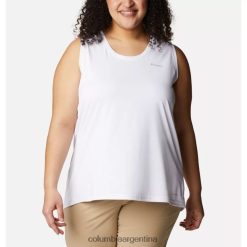 Columbia columbia camiseta sin mangas columbia walk para mujer talla grande blanca DV66DP4100 blanco