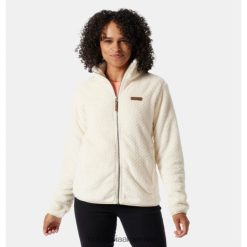 Columbia Columbia Chalk Fire Side II - Polar Sherpa para mujer DV66DP11719 tiza