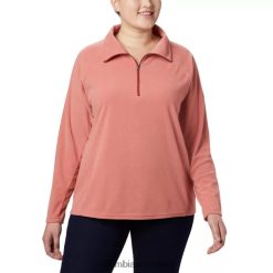 Columbia columbia dark coral mujer glacial iv 1/2 cremallera talla grande DV66DP7339 coral oscuro