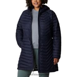 Columbia Columbia Dark Night Night Powder Lite - Chaqueta media para mujer talla grande DV66DP1327 nocturno oscuro