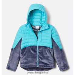 Columbia Columbia Geyser/Nocturnal Powder Lite - Chaqueta con capucha para niña DV66DP4717 géiser nocturno