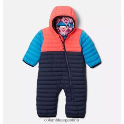 Columbia columbia infant Powder Lite banderín reversible nocturno/amanecer neón/azul frío DV66DP2144 azul