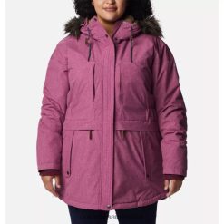 Columbia Columbia marionberry heather chaqueta aislante payton pass para mujer de talla grande DV66DP10147 brezo marionberry