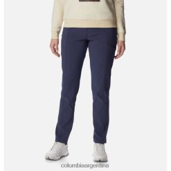 Columbia Columbia pantalones de invierno cálidos de tiro alto con espalda para mujer, nocturnos DV66DP7400 nocturno