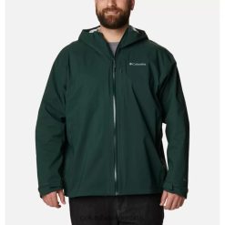 Columbia Columbia Spruce - Chaqueta impermeable para caminar para hombre, tamaño extendido DV66DP13837 abeto