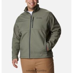 Columbia Columbia Stone Green chaqueta softshell ascender para hombre grande DV66DP6487 piedra verde