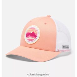 Columbia gorra snapback columbia para mujer columbia summer melocotón/blanco/parche cielo nocturno DV66DP7125 blanco