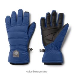 Columbia guantes de diva de la nieve para mujer columbia dark sapphire sheen DV66DP4809 brillo de zafiro oscuro