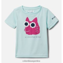 Columbia Icy Morn Wildflower Power camiseta gráfica de manga corta para niñas pequeñas Mirror Creek Columbia DV66DP9396 poder de las flores silvestres de la mañana helada