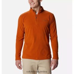 Columbia Jersey polar con media cremallera Klamath Range II para hombre Tall Columbia Warm Copper DV66DP57 cobre cálido
