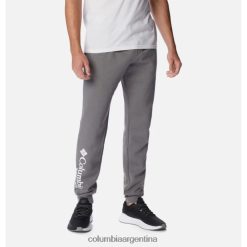 Columbia Joggers tipo wader con logo apilado PFG para hombre Columbia City gris/blanco DV66DP10761 ciudad gris blanco