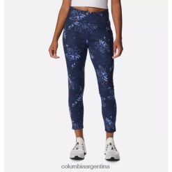 Columbia Legging 7/8 Columbia Dark Night Night Heather para mujer Weekend Adventure DV66DP3511 brezo nocturno oscuro