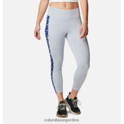 Columbia Leggings de marea pfg para mujer cirrus gris estampado americana columbia DV66DP1828 estampado americano cirrus gris