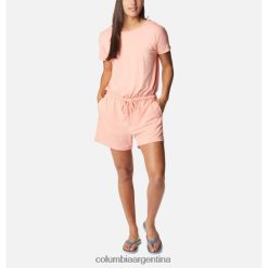 Columbia Mameluco de punto flojo de agua pfg para mujer tiki pink columbia DV66DP3929 rosa tiki