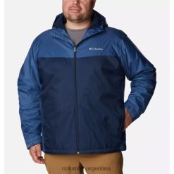 Columbia marea nocturna/collegiate azul marino columbia chaqueta con forro sherpa glennaker para hombre grande DV66DP1775 marea nocturna colegiada marina