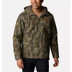 Columbia Mossy Oak Bottomland chaqueta con capucha de trabajo con cola rugosa phg para hombre Columbia DV66DP1764 Fondo de roble cubierto de musgo