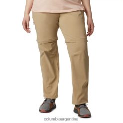 Columbia Pantalón convertible British Tan Columbia Saturday Trail II DV66DP767 bronceado británico
