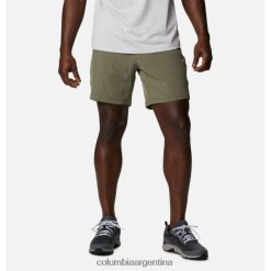 Columbia Pantalón corto multideporte Columbia Alpine Chill Zero verde piedra para hombre DV66DP13447 piedra verde