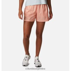 Columbia pantalón corto multideporte iridiscente alpine chill zero iridiscente rosa amanecer columbia para mujer DV66DP12251 amanecer rosa iridiscente