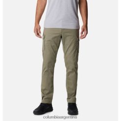 Columbia pantalones cargo casual pacific ridge para hombre columbia verde piedra DV66DP14133 piedra verde