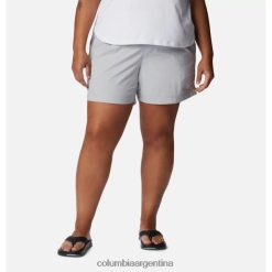 Columbia pantalones cortos de agua pfg backcast para mujer talla grande cool grey columbia DV66DP1876 gris frío