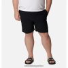 Columbia pantalones cortos elásticos columbia black summertide para hombre talla grande DV66DP1405 negro