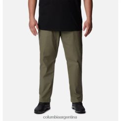 Columbia Pantalones de exterior Columbia Stone Green Rugged Ridge II para hombre talla grande DV66DP5341 piedra verde