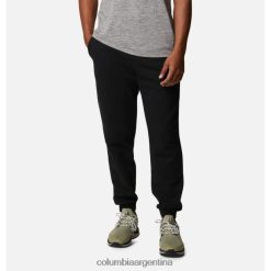 Columbia pantalones jogger negros columbia lodge de peso pesado para hombre DV66DP14057 negro