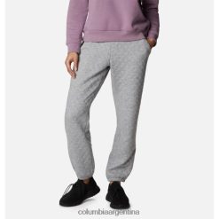 Columbia Pantalones tipo jogging acolchados Lodge en gris claro jaspeado de Columbia para mujer DV66DP12733 brezo gris claro