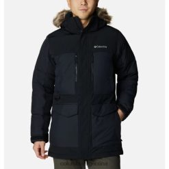 Columbia Parka con aislamiento Columbia Marquam Peak Fusion para hombre negro DV66DP13088 negro