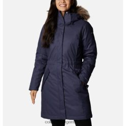Columbia Parka de plumas infinitas omni-heat Juniper Ridge para mujer Columbia Dark Night DV66DP8769 nocturno oscuro