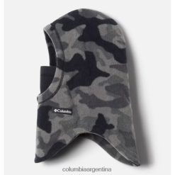 Columbia pasamontañas frosty trail para niños columbia black camo DV66DP8103 camuflaje negro