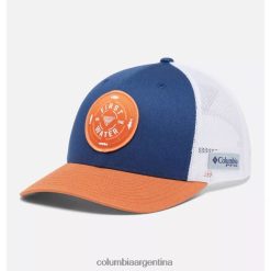 Columbia PFG parche malla snapback corona alta carbono/naranja isla/agua dulce fotw columbia DV66DP4312 carbón