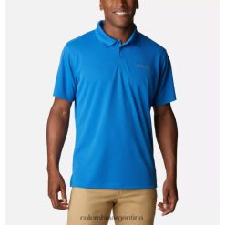 Columbia Polo Columbia Bright Indigo para hombre. DV66DP1507 índigo brillante