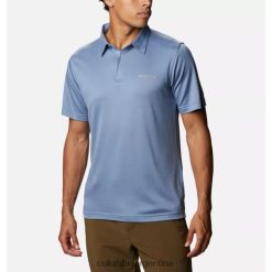 Columbia polo columbia sun ridge ii para hombre bluestone DV66DP13730 sulfato de cobre