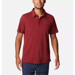 Columbia polo columbia sun ridge ii para hombre rojo jaspe DV66DP13733 jaspe rojo
