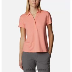 Columbia polo firwood camp ii para mujer coral reef columbia DV66DP12046 Arrecife de coral