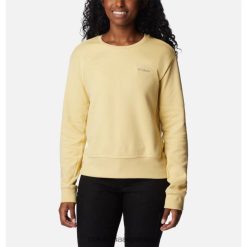 Columbia sudadera columbia lodge crew iv para mujer cornstalk DV66DP12647 tallo de maíz
