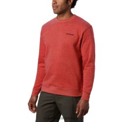 Columbia sudadera con cuello redondo hart mountain ii para hombre red jasper heather tall columbia DV66DP6288 jaspe rojo brezo