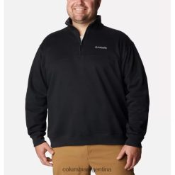 Columbia sudadera con media cremallera columbia hart mountain ii para hombre negra grande DV66DP6299 negro