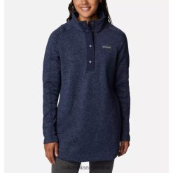 Columbia suéter de mujer túnica de lana para el clima oscuro nocturno jaspeado columbia DV66DP5020 brezo nocturno oscuro