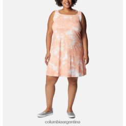 Columbia Vestido Columbia Bright néctar/espuma con estampado floral para mujer, talla grande, pfg congelador iii DV66DP493 espuma de néctar brillantefloral