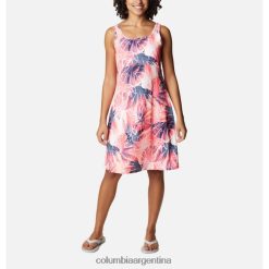 Columbia vestido columbia pfg congelador iii para mujer con estampado tiki rosa/shady coves DV66DP474 estampado de calas sombreadas rosa tiki