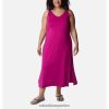 Columbia Vestido midi Chill River para mujer talla grande Wild Fucsia Columbia DV66DP2926 fucsia salvaje