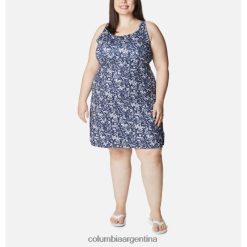 Columbia Vestido pfg congelador iii para mujer talla grande colegial azul marino estampado kona columbia DV66DP484 estampado kona azul marino colegiado